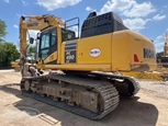 Used Komatsu Excavator in yard